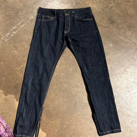 Fear Of God Vintage Blue Selvedge Denim Jeans New